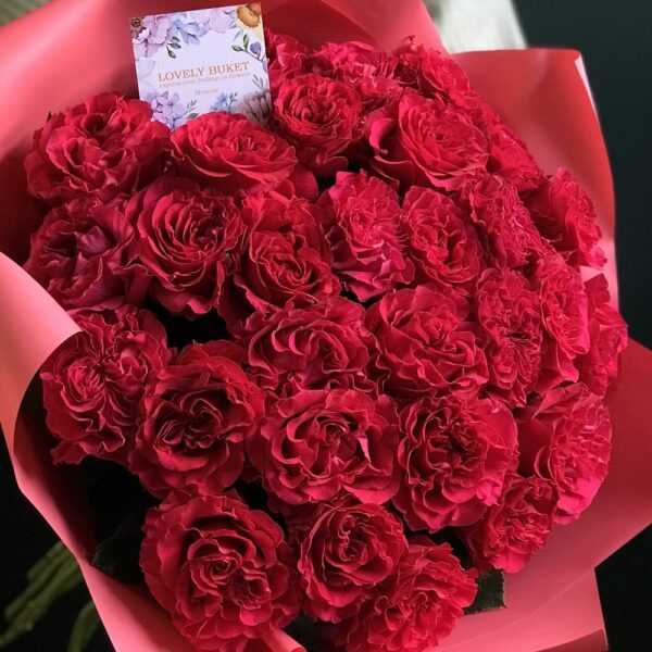 Крупные эквадорские розы Mayra Hot Pink с приятным ароматом - фото 1