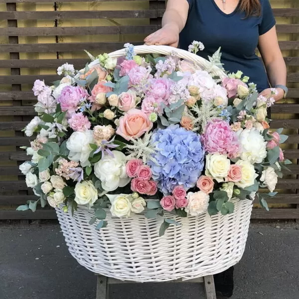 Купить корзины под цветы доставка цветов турция белек