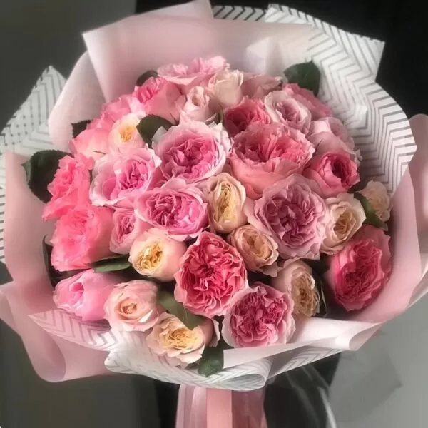Букет роз Дэвида Остина "Сады" - фото 1
