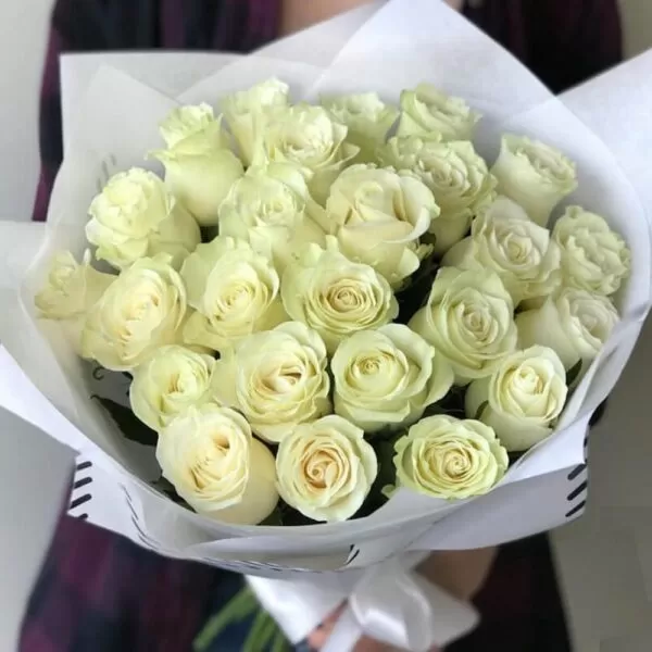 Высокие эквадорские розы с цитрусовым ароматом - фото 1